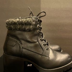 Torrid black boots with a 2 inch heel. Only worn once.